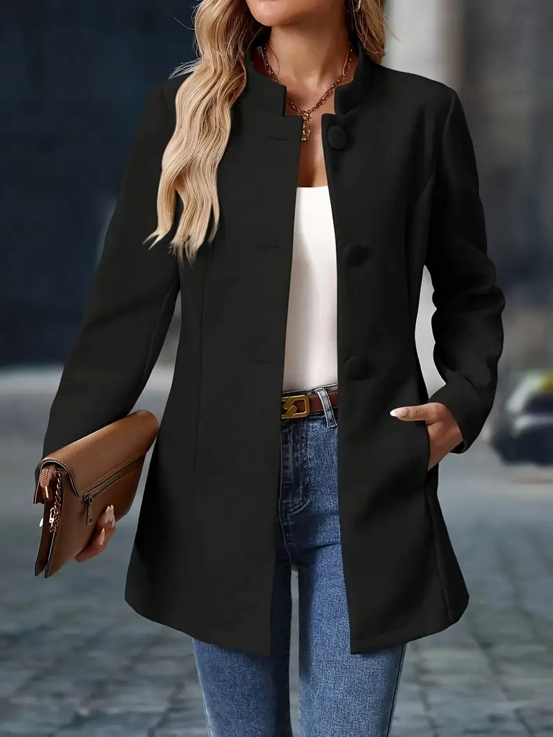 Sonia | Longline-Blazer mit offener Front