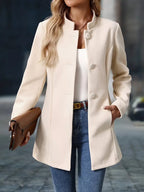 Sonia | Longline-Blazer mit offener Front