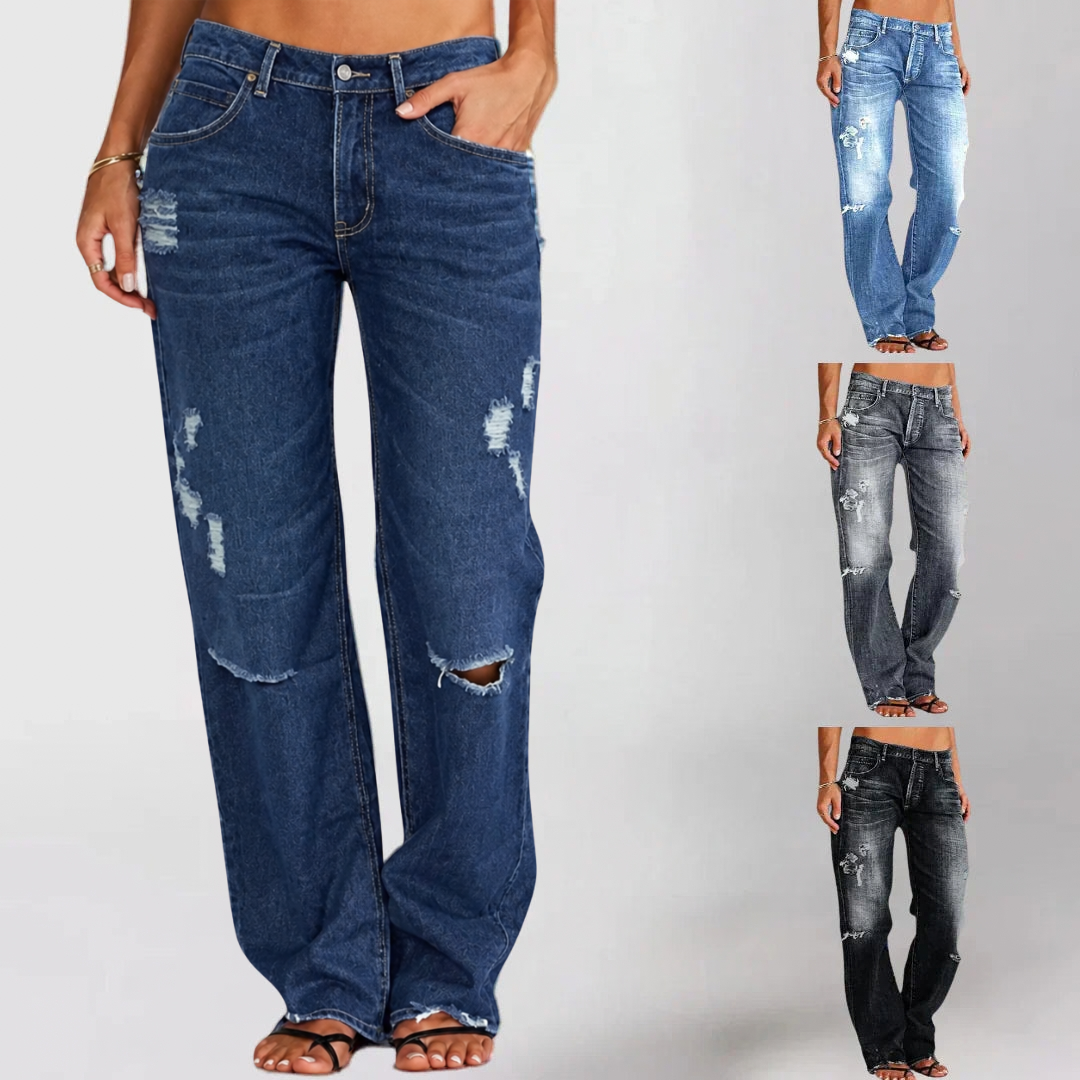 Adella | Elegante Hüftjeans