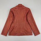 Valeska | Brauner taillierter Blazer mit aufgesetzten Taschen