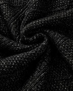 Drop-Shoulder Cable-Knit Pullover in Mid Length