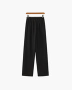 Men's Camp Collar Polo and Wide Trousers Matching Set