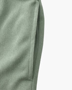 Men's Fine-Rib Corduroy Shorts with Drawstring Waist