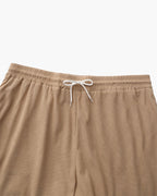 Men's Fine-Rib Corduroy Shorts with Drawstring Waist