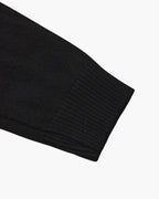 Men's Fine Ribbed Mock Neck Sweater with Clean Silhouette