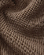 Men's Half-Zip Knit Pullover with Stand Collar and Ribbed Trims