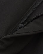 Men's High-Waist Tailored Trousers with Pleats and Belt Loops