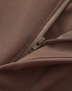 Men's High-Waist Tailored Trousers with Pleats and Belt Loops