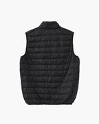 Men's Lightweight Puffer Vest with Stand Collar and Zip