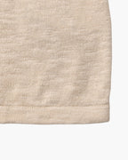 Men's Linen-Cotton Crew Neck Sweater with Lightweight Knit