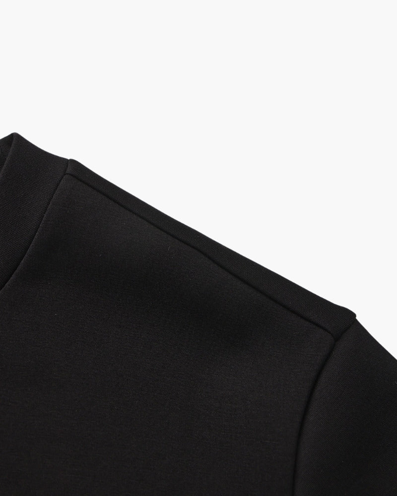 Men's Modal Blend Crew Neck Sweatshirt with Ribbed Trims
