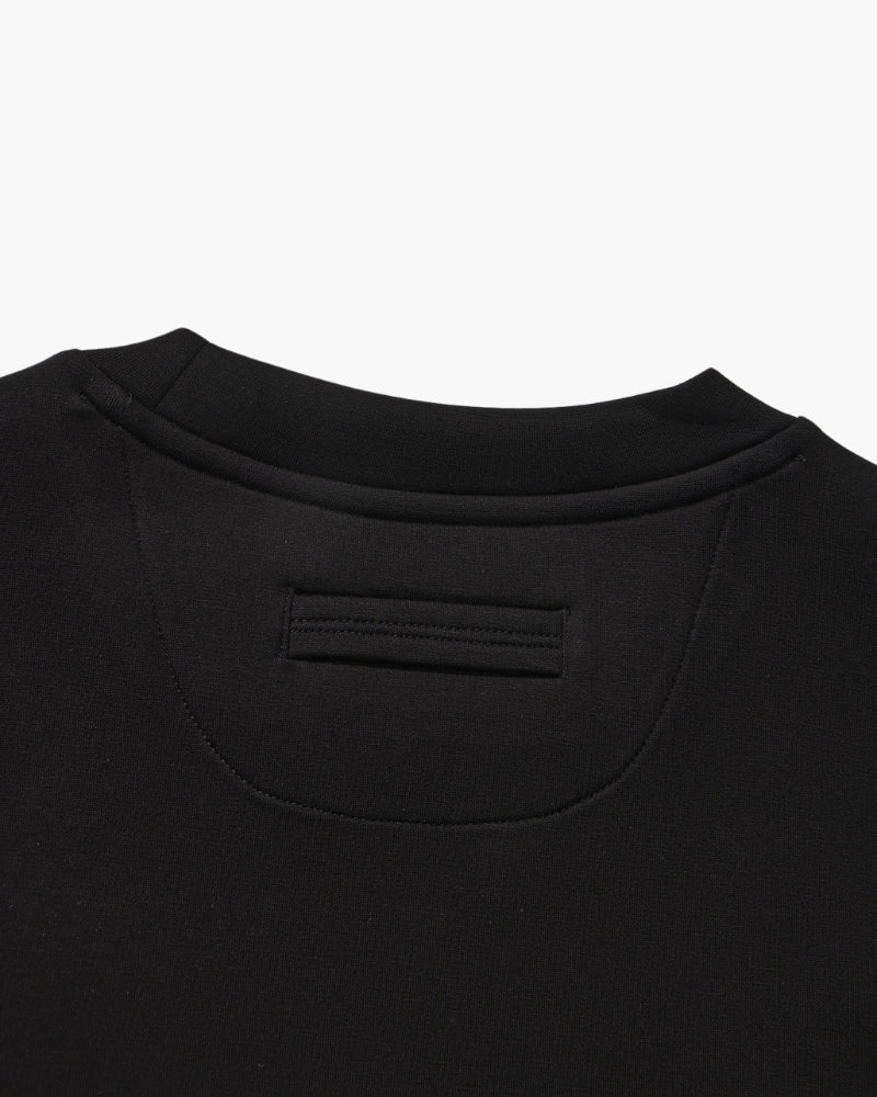 Men's Modal Blend Crew Neck Sweatshirt with Ribbed Trims
