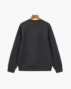Men's Modal Blend Crew Neck Sweatshirt with Ribbed Trims