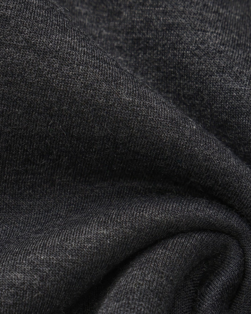 Men's Modal Blend Crew Neck Sweatshirt with Ribbed Trims