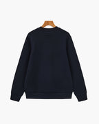 Men's Modal Blend Crew Neck Sweatshirt with Ribbed Trims