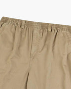 Men's Relaxed Cotton Drawstring Trousers with Straight Leg