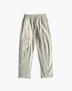 Men's Relaxed Lounge Trousers with Elastic Waist and Drawstring - Khaki