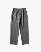 Men's Relaxed Lounge Trousers with Elastic Waist and Drawstring - Dark Gray