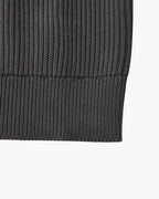 Men's Rib Knit Crew Neck Sweater in Wool Blend