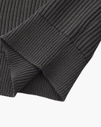 Men's Rib Knit Crew Neck Sweater in Wool Blend