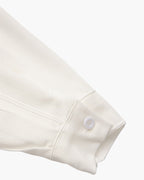 Men's Ribbed Long Sleeve Shirt with Spread Collar and Chest Pockets