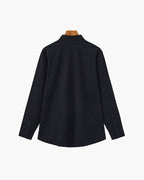 Men's Tailored Stretch Cotton Shirt with Spread Collar