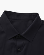 Men's Tailored Stretch Cotton Shirt with Spread Collar