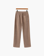 Men's Velvet Corduroy Trousers with Drawstring Waist