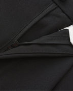 Men's Wide Fit Trousers with Pleats and Elasticated Back Waist