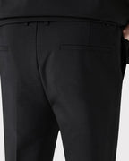 Men's Zip Jacket and Straight Trousers Two-Piece Set